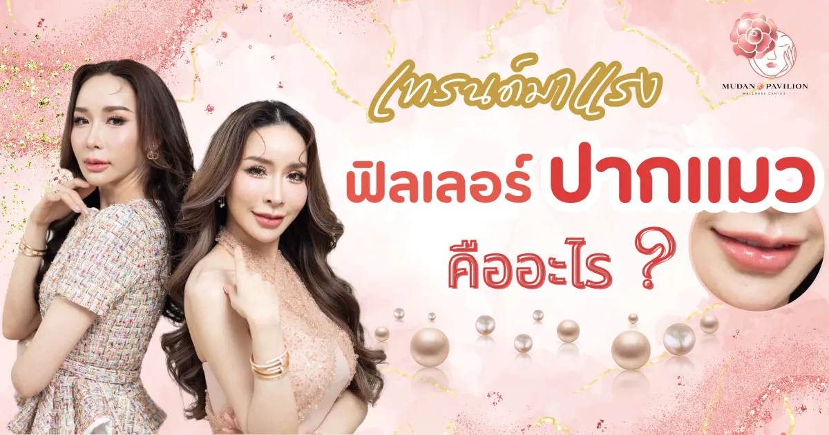 เทรนด์มาแรง ฟิลเลอร์ปากแมว คืออะไร